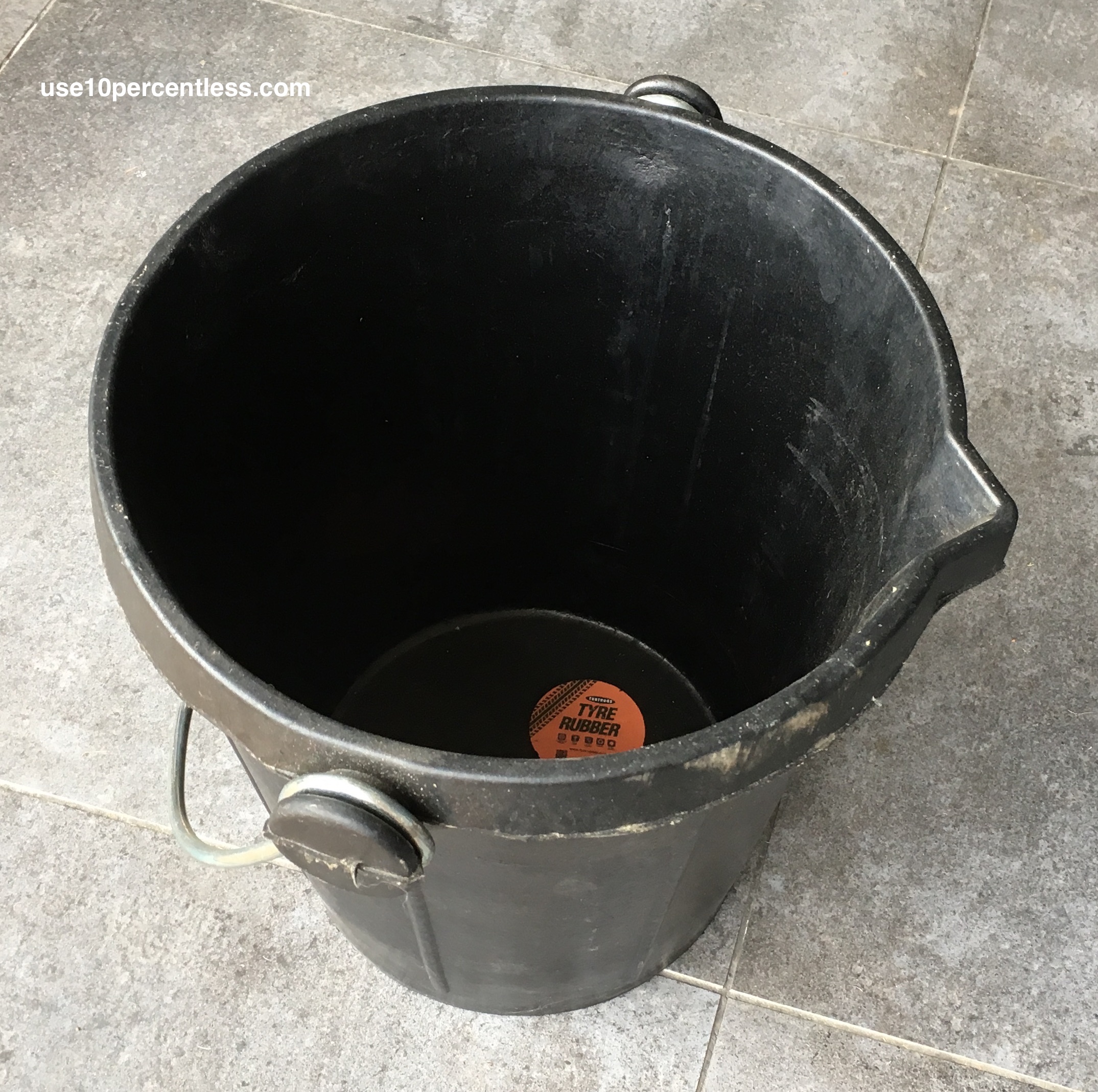 recycled bucket