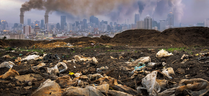 pollute the world