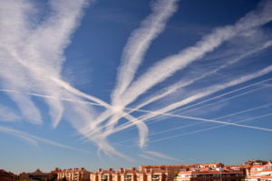 planes pollute the world