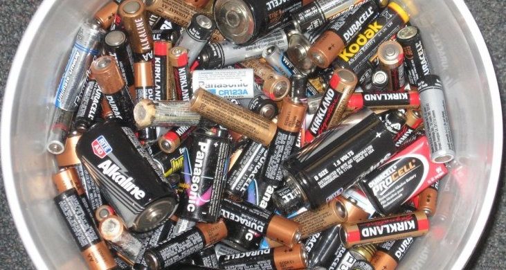 disposable batteries - what a waste